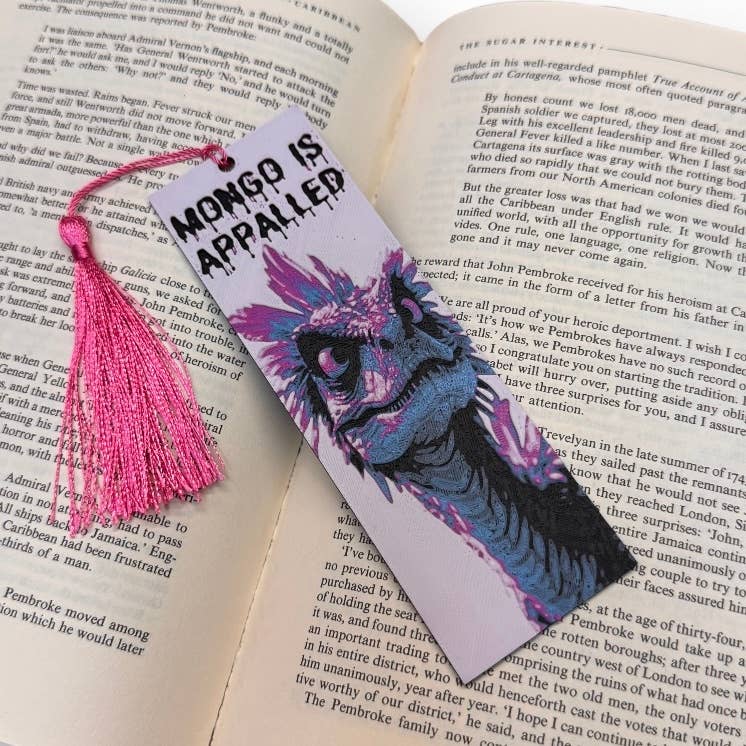 Mongo Is Appalled Dungeon Crawler Carl 3D Bookmark