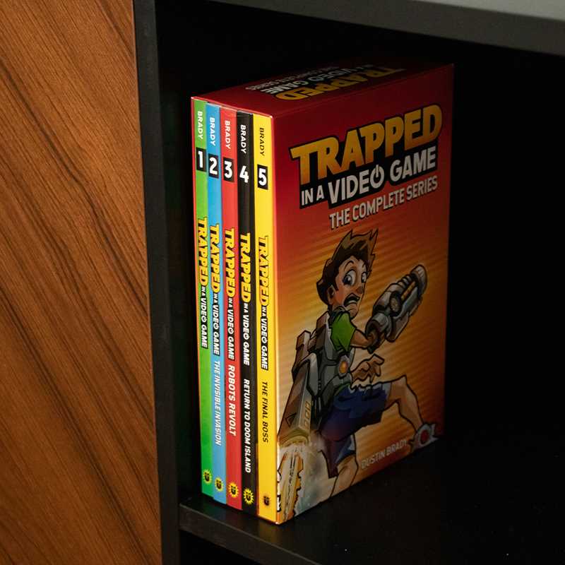 Trapped in a Video Game: The Complete Series by Dustin Brady
