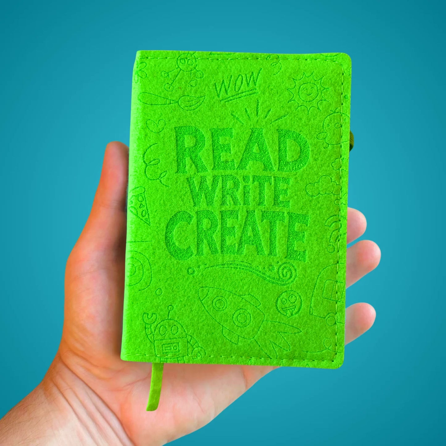 Pocket Journal- Green (Read Write Create)
