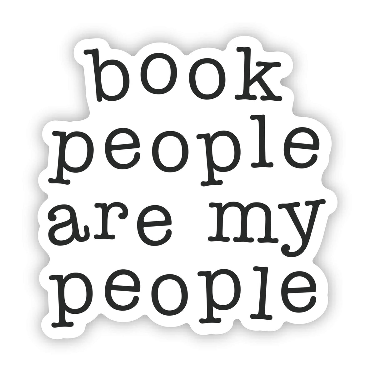 Book People Are My People Vinyl Sticker | Bookish Stickers