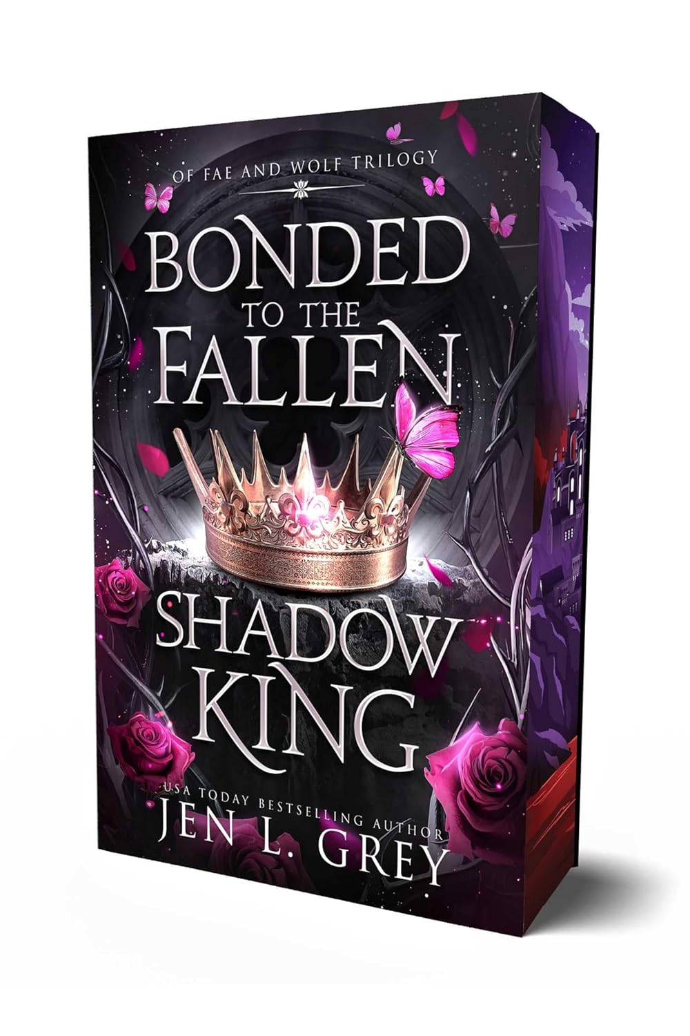 Bonded to the Fallen Shadow King (Of Fae & Wolf Trilogy)