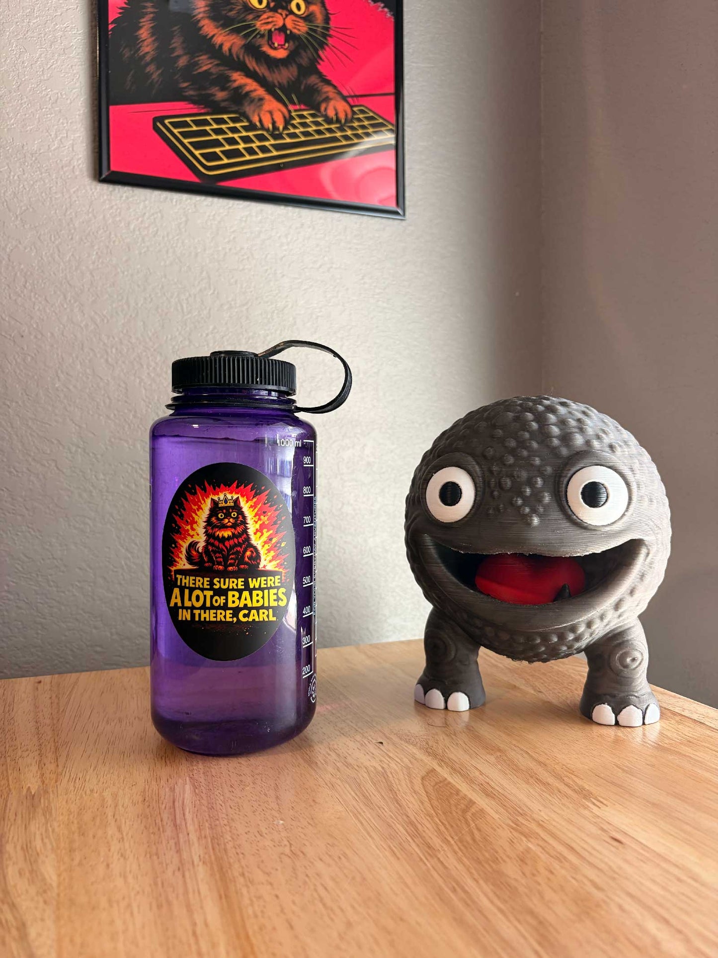 Princess Donut - 'A Lot Of Babies In There' Vinyl Sticker - Dungeon Crawler Carl Fan Art
