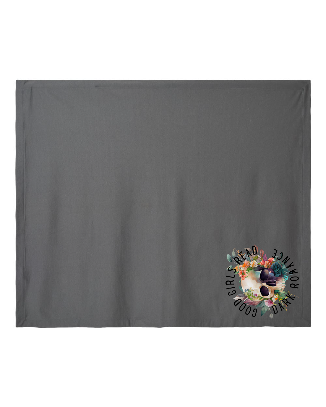 Good Girls Read Dark Romance Sweatshirt Blanket