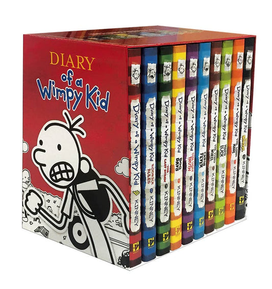 Diary of a Wimpy Kid Box of Books 1–10 Hardcover Gift Set