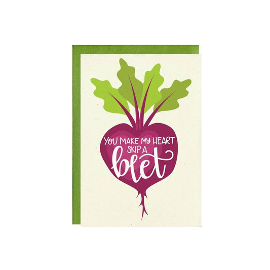 Skip A Beet Valentine's Card