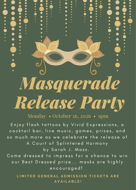 A Court of Thorn and Roses Midnight Masquerade Event