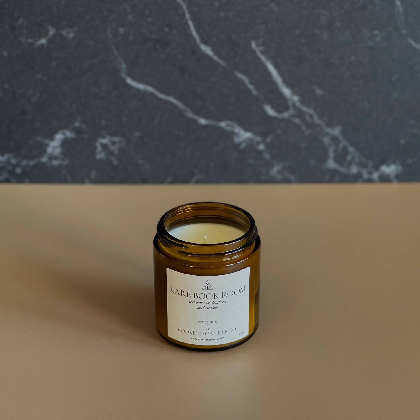 Bookish Candle - Rare Book Room Soy Candle - Library Scent
