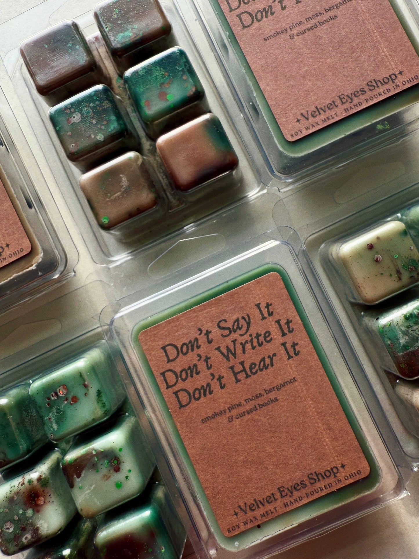 Don't Say It, Don't Write It Wax Melt - Evil Dead Inspired