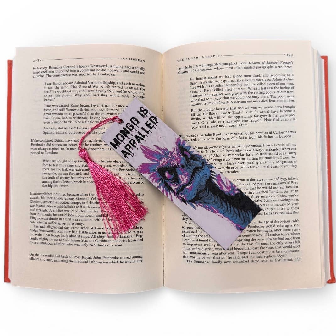 Mongo Is Appalled Dungeon Crawler Carl 3D Bookmark 