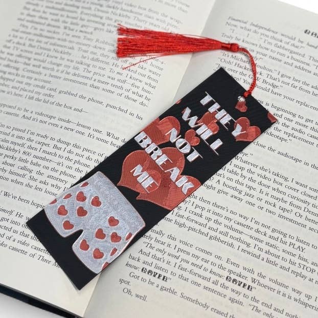 Dungeon Crawler Carl "They Will Not Break Me" 3D Bookmark