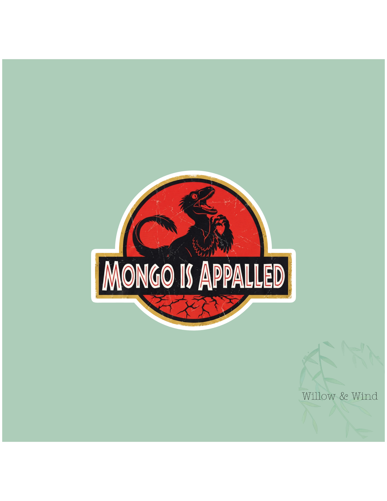 Mongo Is Appalled - Dungeon Crawler Carl Sticker