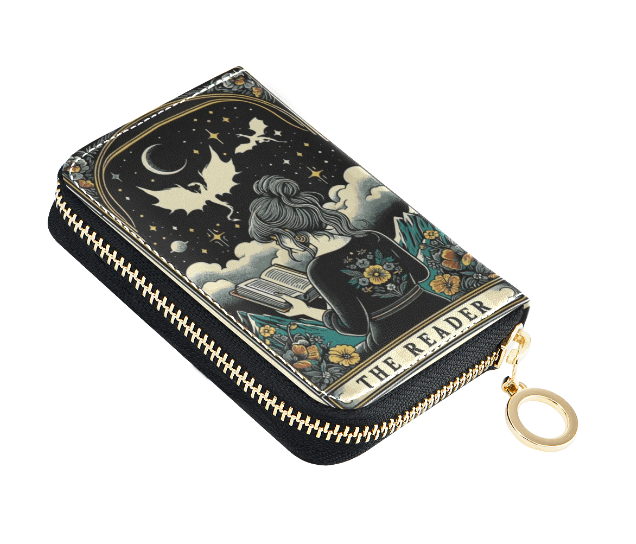 The Reader RFID Protective Zip Wallet