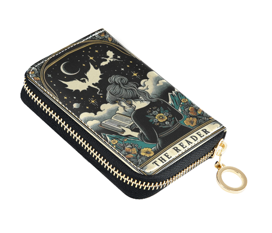 The Reader RFID Protective Zip Wallet