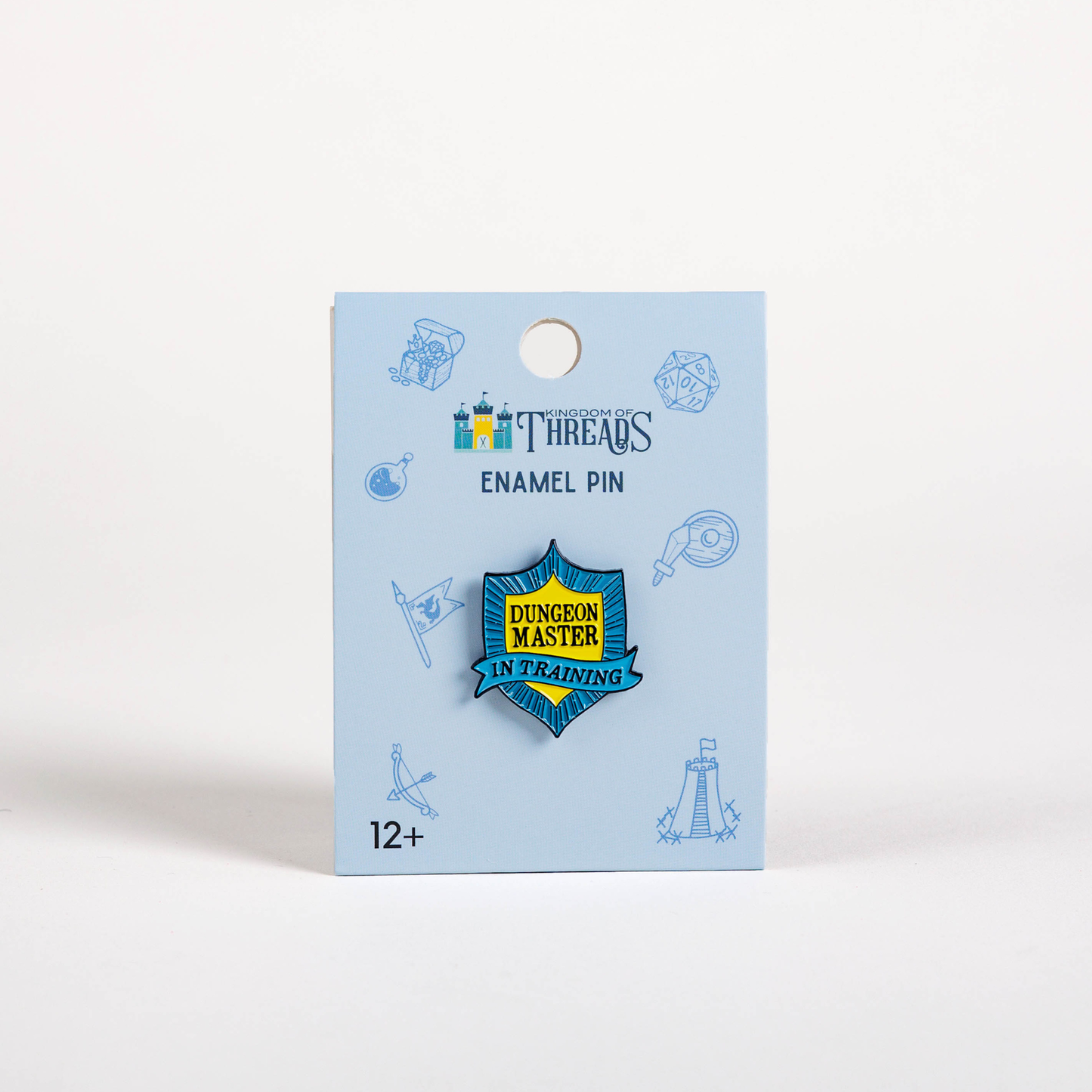 Dungeon Master in Training Badge Enamel Pin