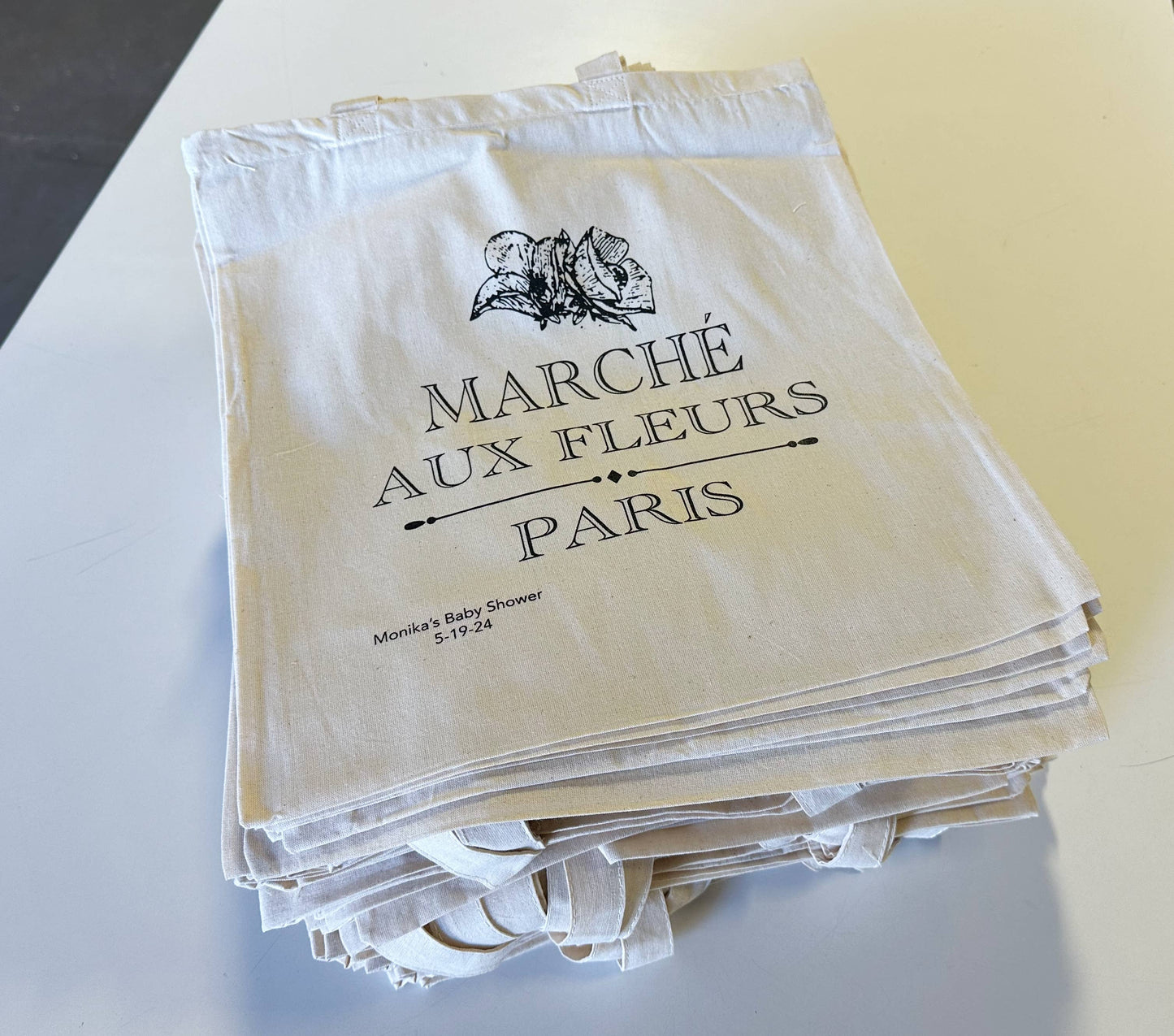 Custom Printed Cotton Bags, Bulk Tote Bags Personalized