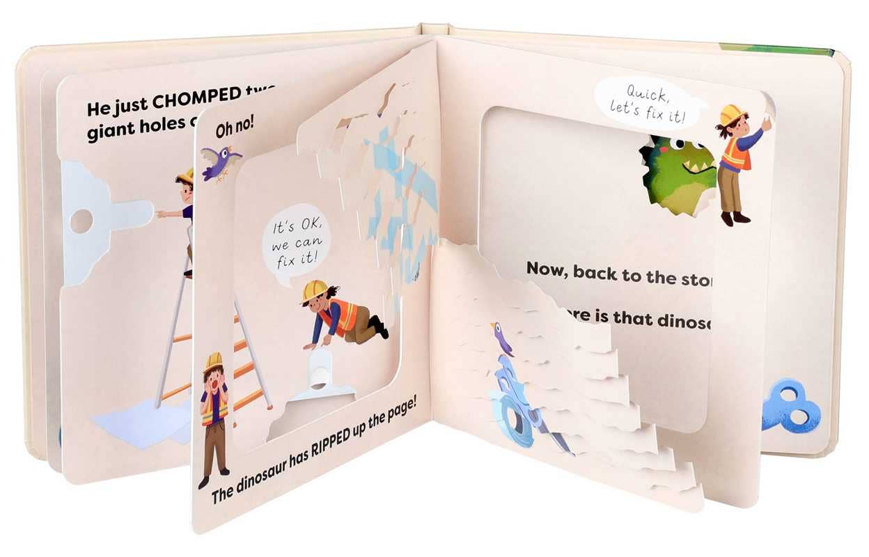 Fix This Book: A Dinosaur Broke It! by Editors of Silver Dolphin Books