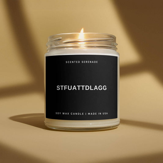STFUATTDLAGG Smut Book Lover Candle, Romance Reader Gift