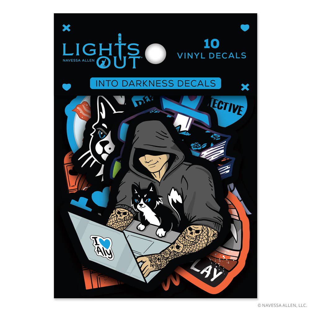Lights Out(10-Pack) Into Darkness Series Decals