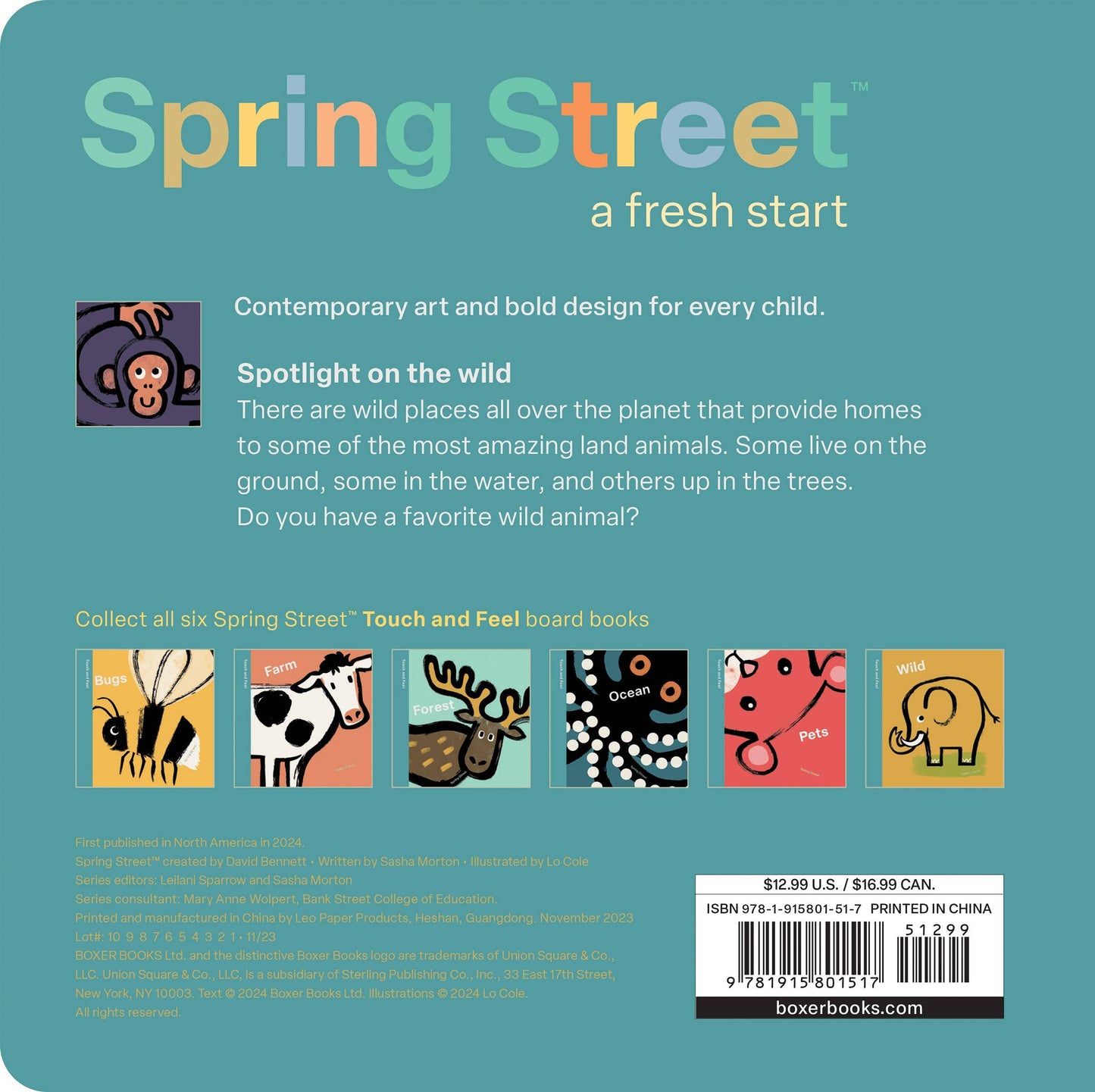 Spring Street Touch and Feel: Wild