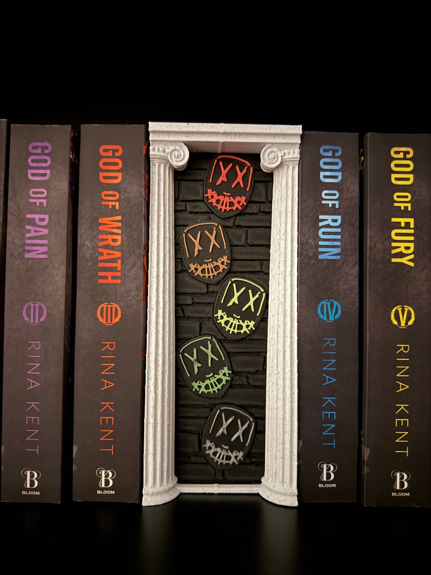 Legacy Of Gods Book Nook Set | Officially Licensed | Rina Kent | Bookshelf Decor | Bookish Merch