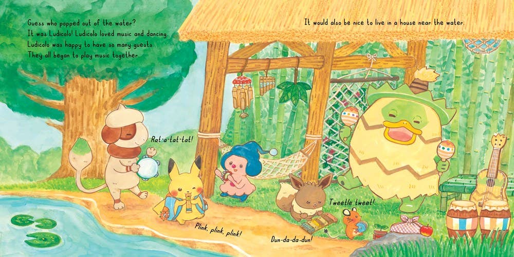Monpoke Picture Book: Pikachu's First Friends