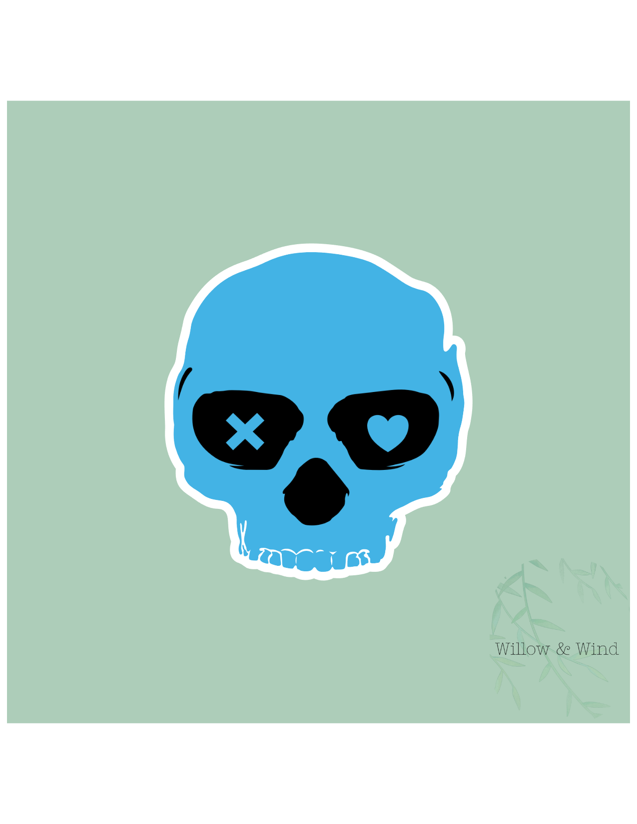 Lights Out Mask - Bookish Sticker