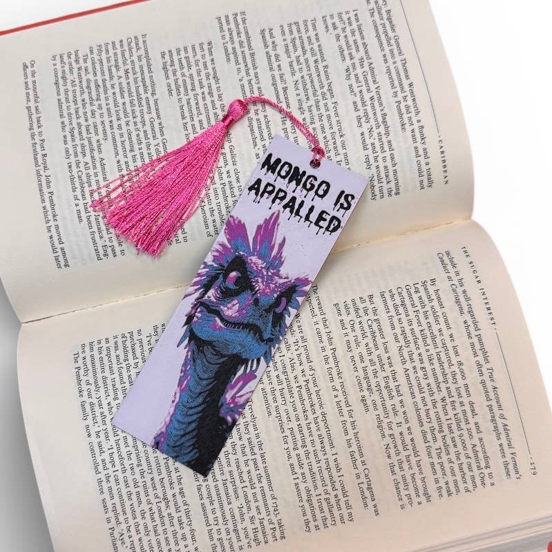 Mongo Is Appalled Dungeon Crawler Carl 3D Bookmark 