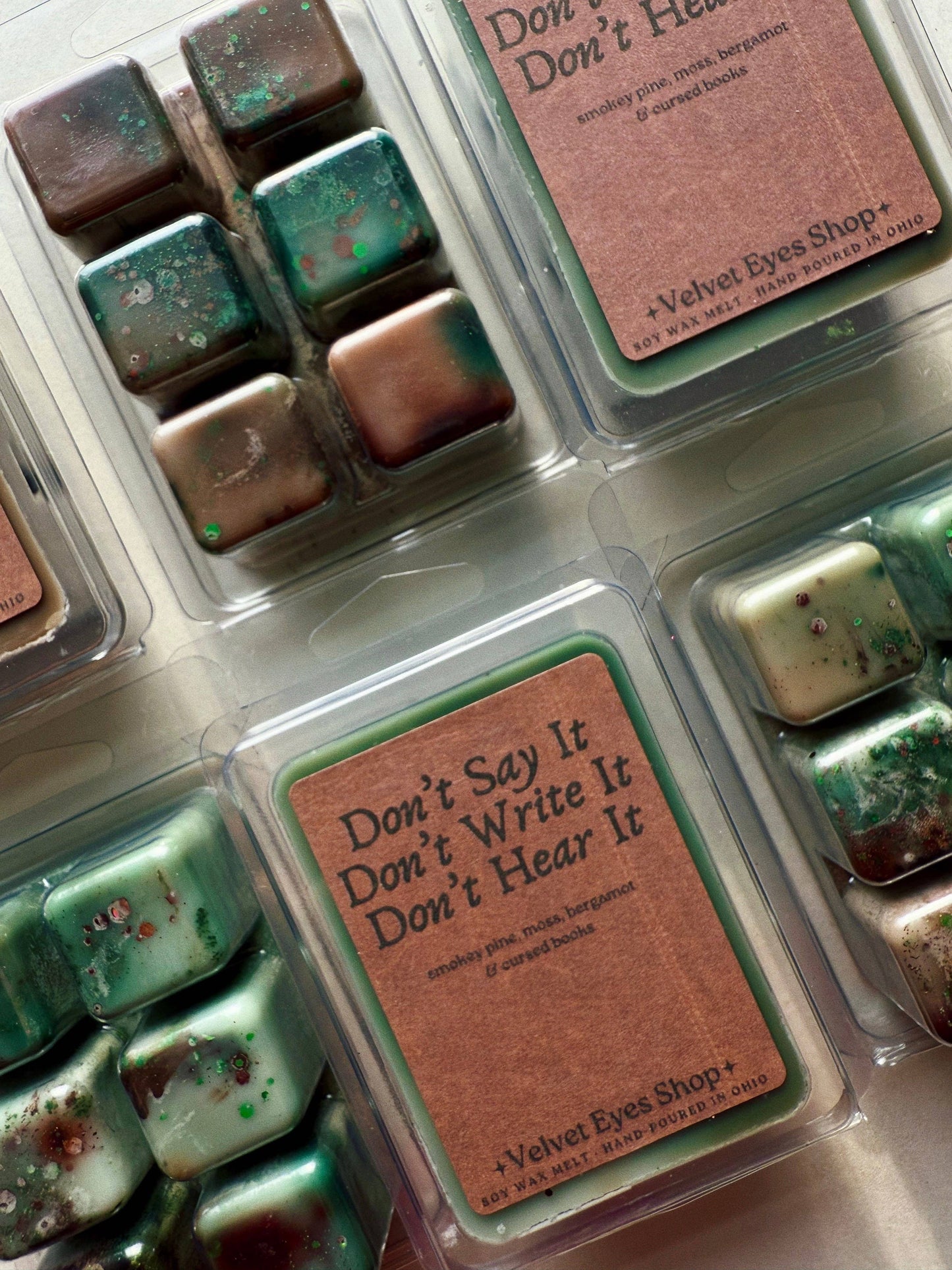 Don't Say It, Don't Write It Wax Melt - Evil Dead Inspired
