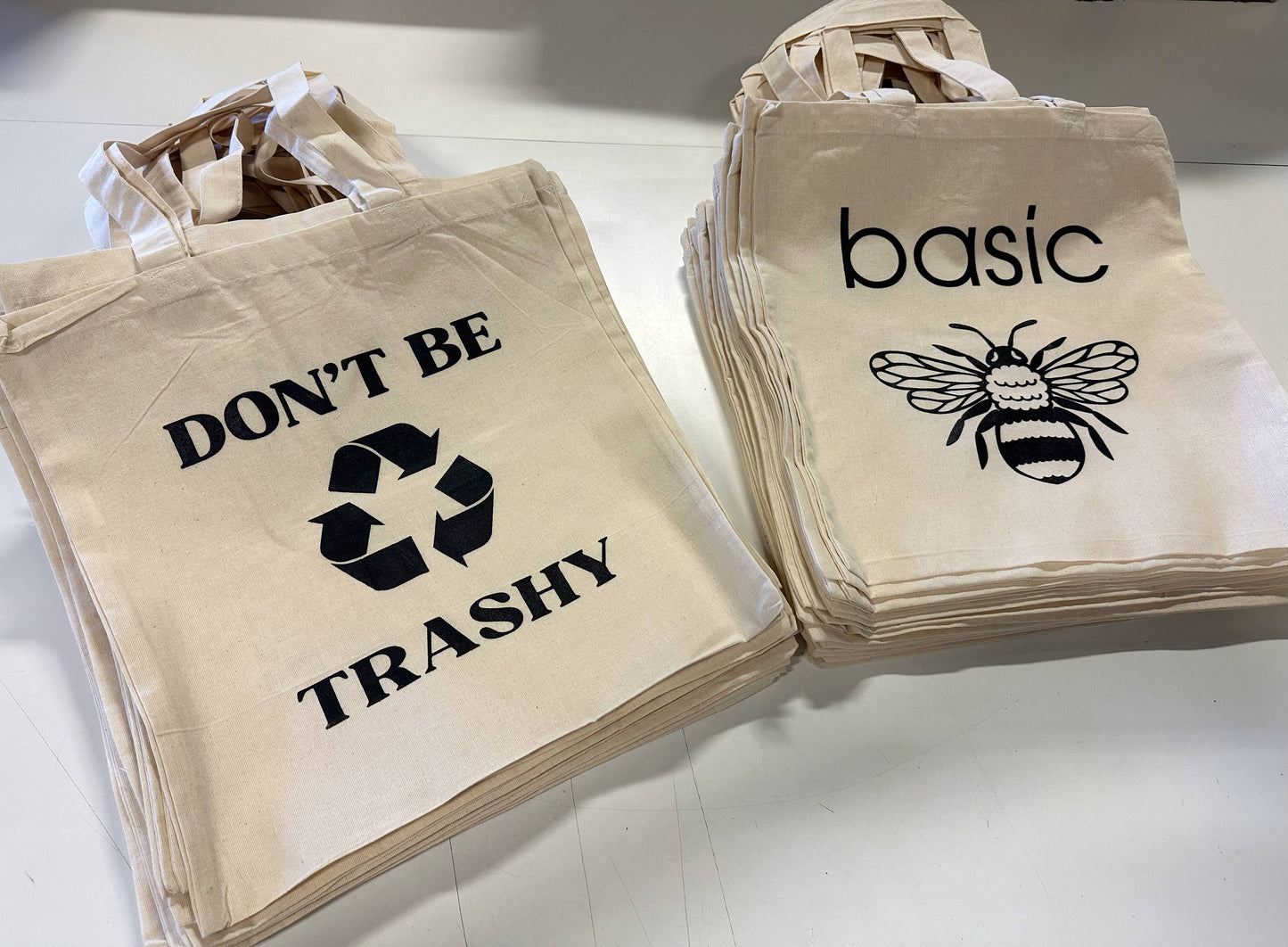Custom Printed Cotton Bags, Bulk Tote Bags Personalized