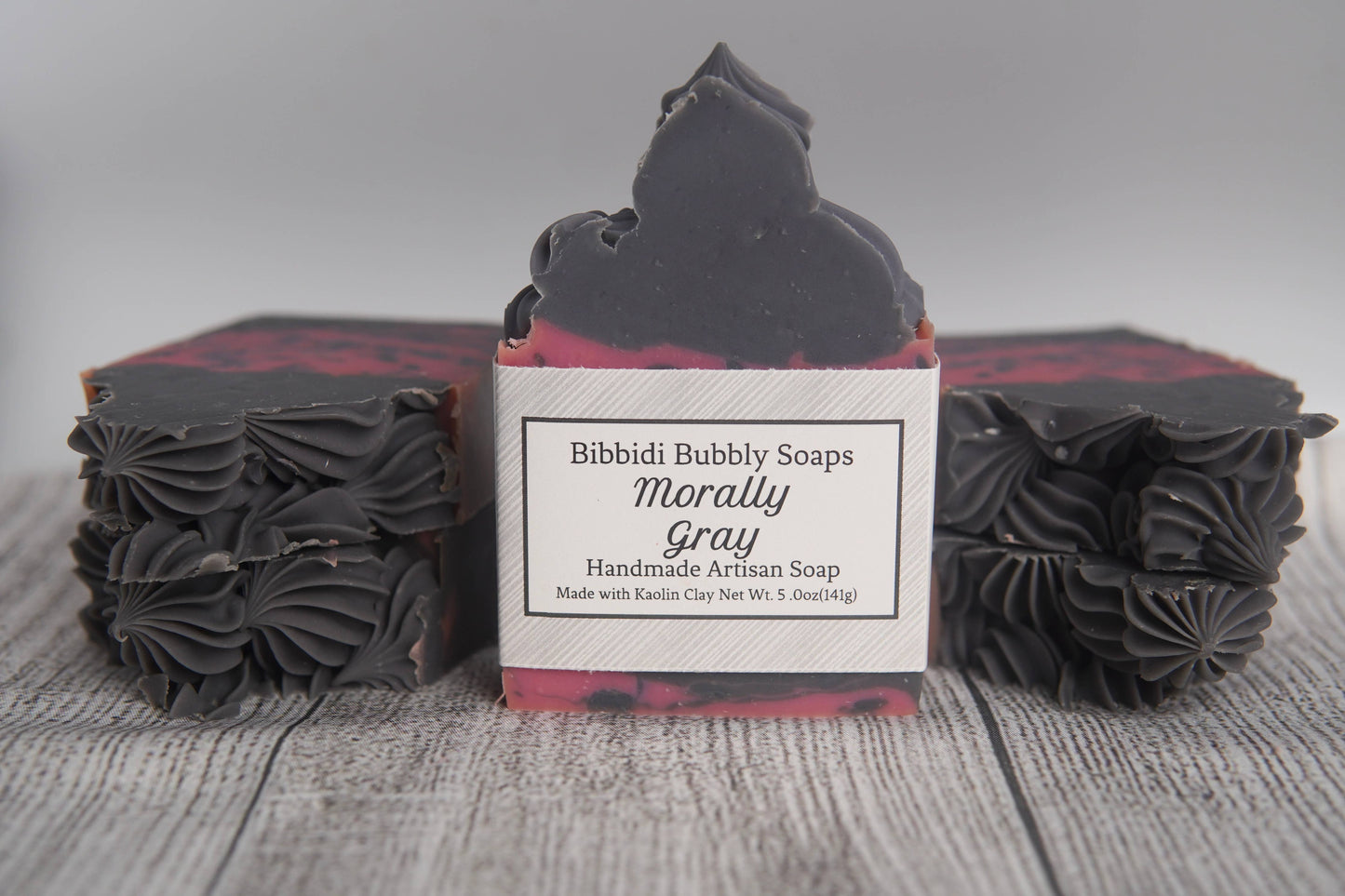Morally Grey Frosted Bar Soap Bookish Fantasy Romance