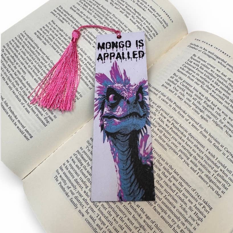 Mongo Is Appalled Dungeon Crawler Carl 3D Bookmark 
