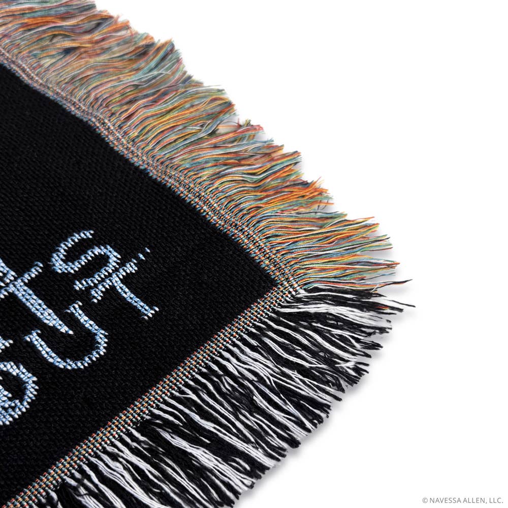 Lights Out: Fred Approved Woven Throw Blanket (48'' x 60'')