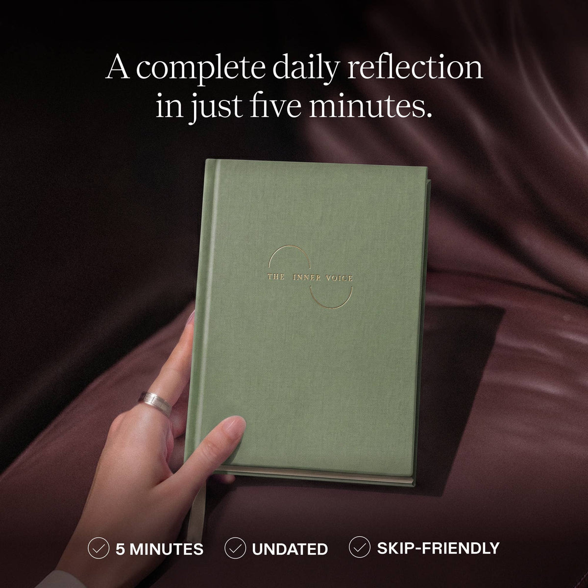 Guided Gratitude Journal, 365 Prompts, Undated, Gift Package
