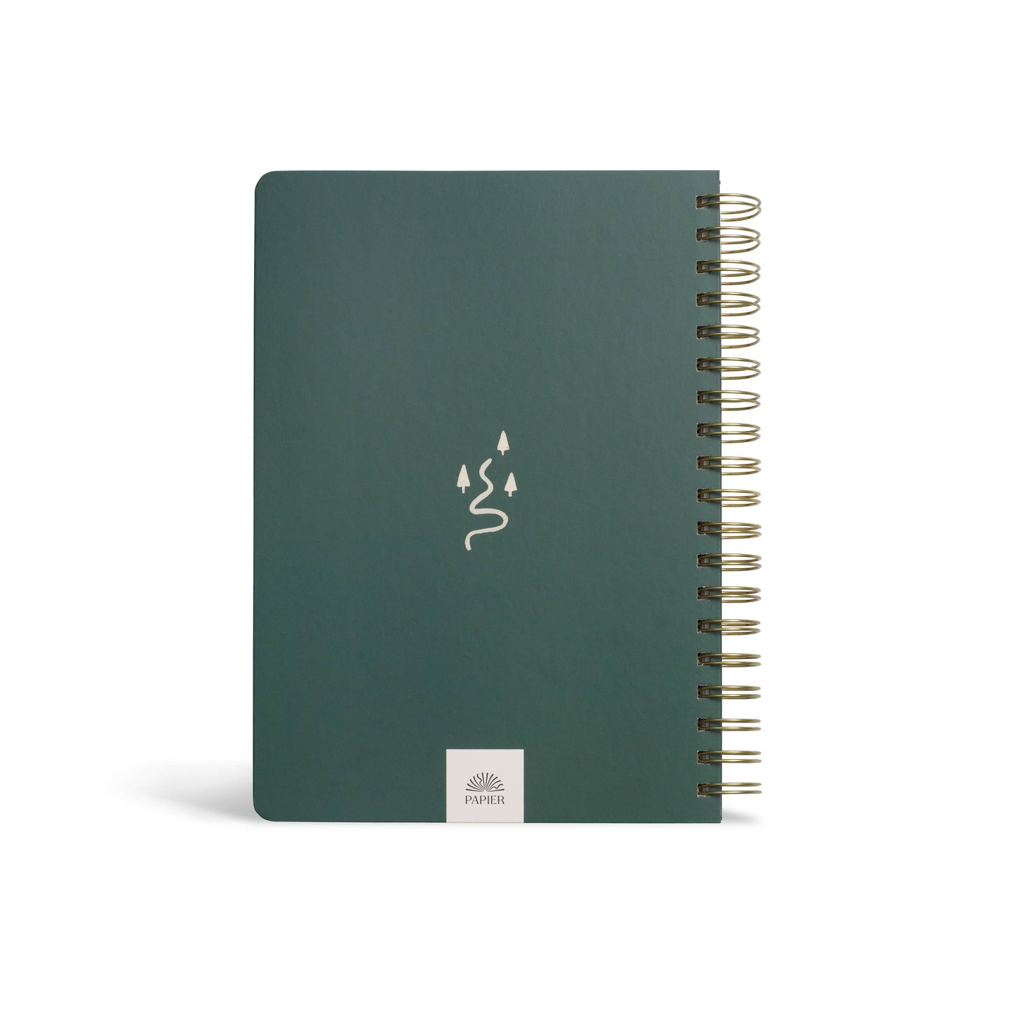 Guided Travel Journal, Hardcover B5 Spiral - Off Piste