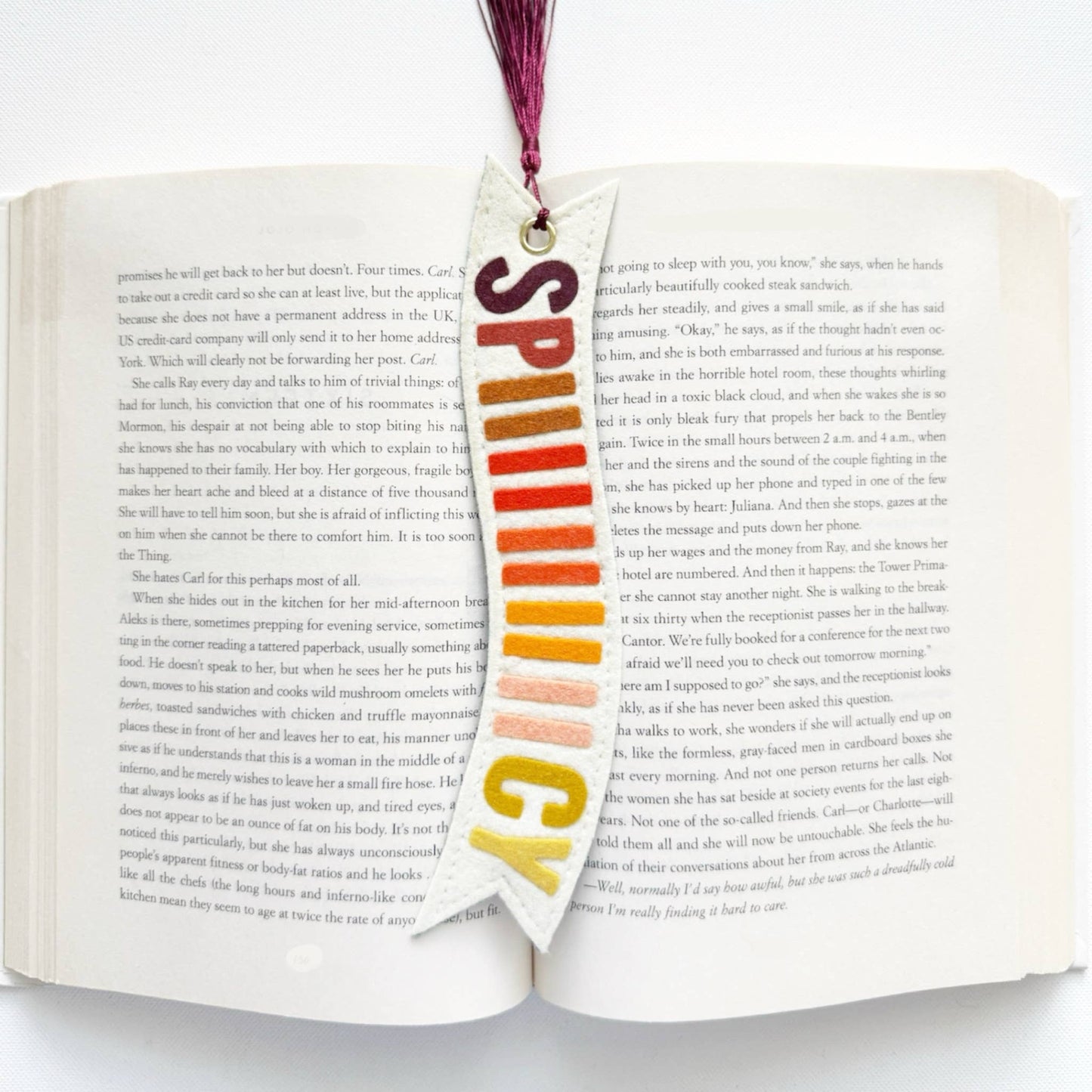 Spicy Bookmark