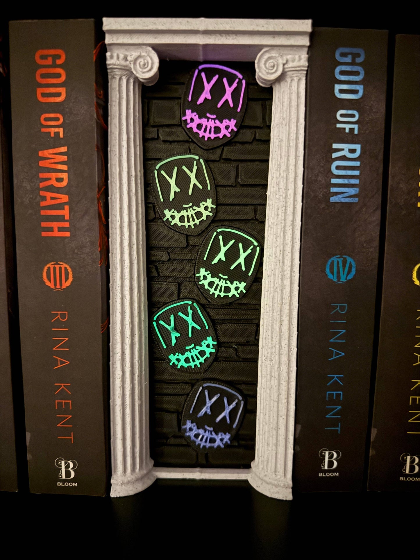 Legacy Of Gods Book Nook Set | Officially Licensed | Rina Kent | Bookshelf Decor | Bookish Merch