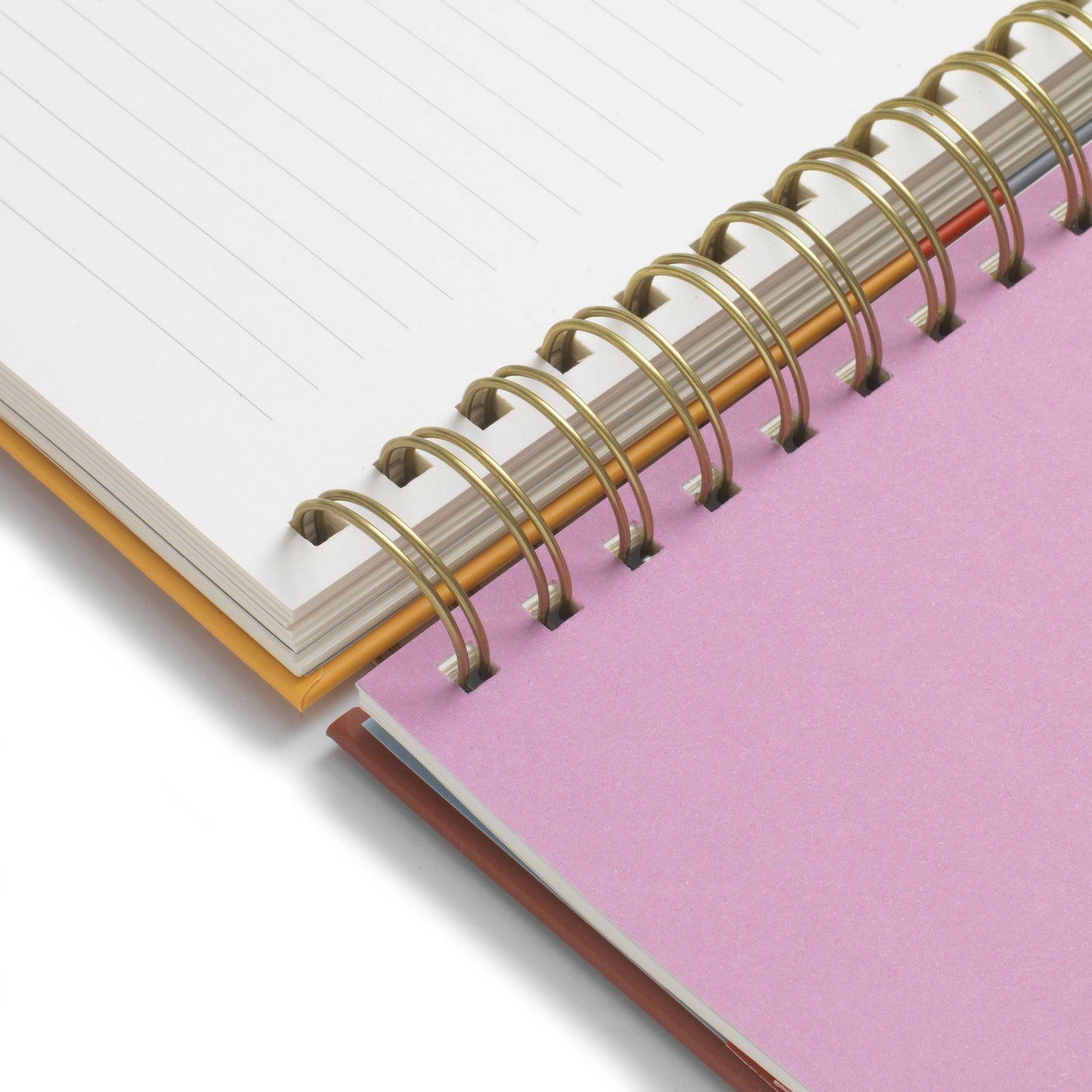 Lined Notebook, B5 Hardcover Spiral - Notes