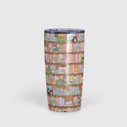 The Bookshelf 20 oz Insulated Tumbler