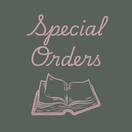 Special Order Deposit: Please click the "PLACE A SPECIAL ORDER" button below to submit your request before checking out!