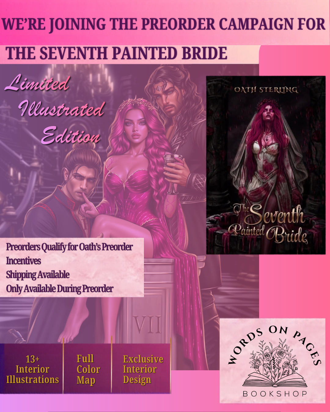 The Seventh Painted Bride- Preorder SPECIAL EDITION!!!!