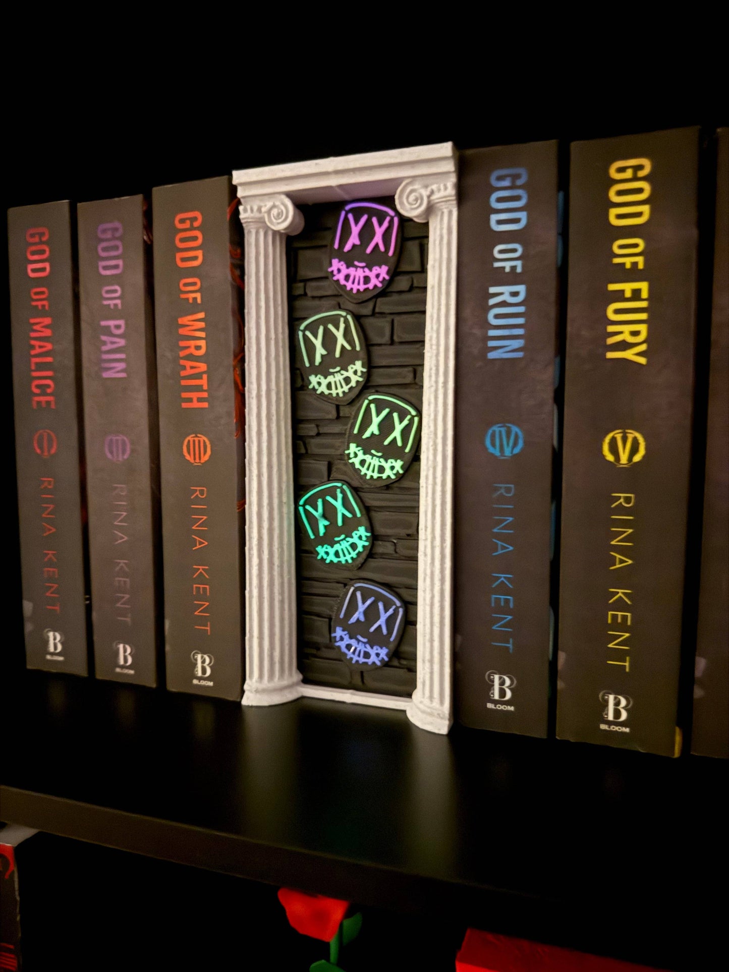 Legacy Of Gods Book Nook Set | Officially Licensed | Rina Kent | Bookshelf Decor | Bookish Merch