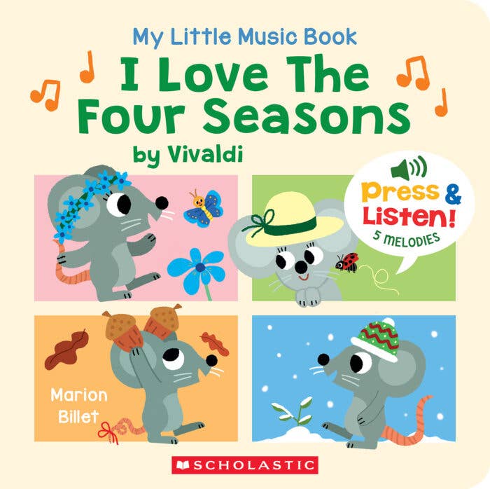 My Little Music Book: I Love The Four Seasons