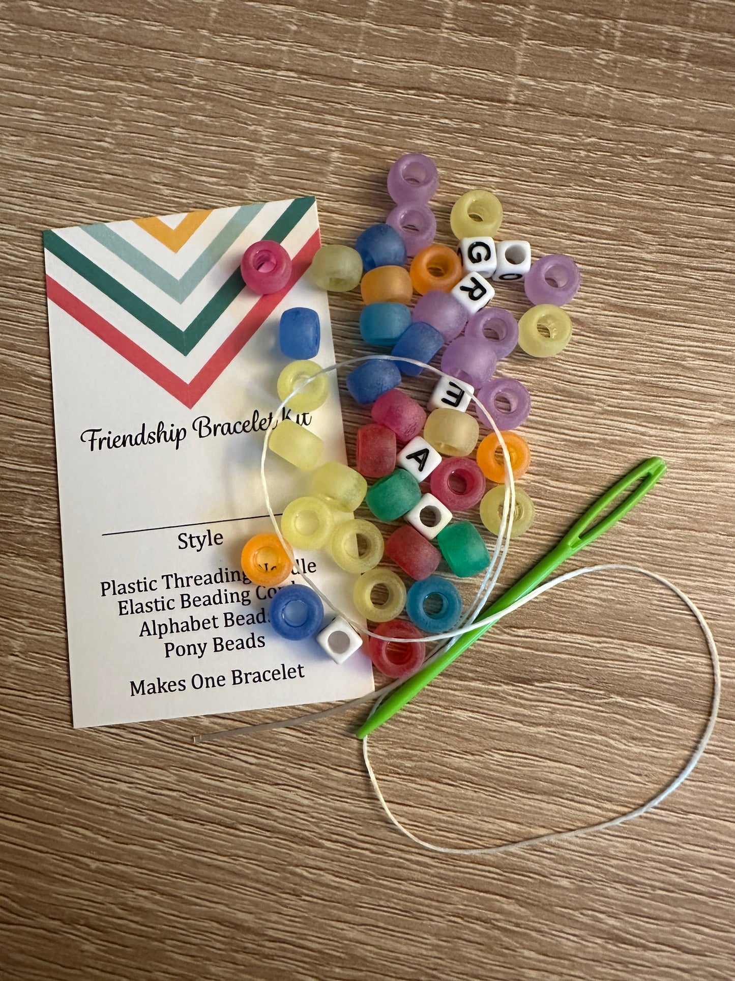 Friendship Beaded Bracelet Kit - Books - Make Your Own Kit