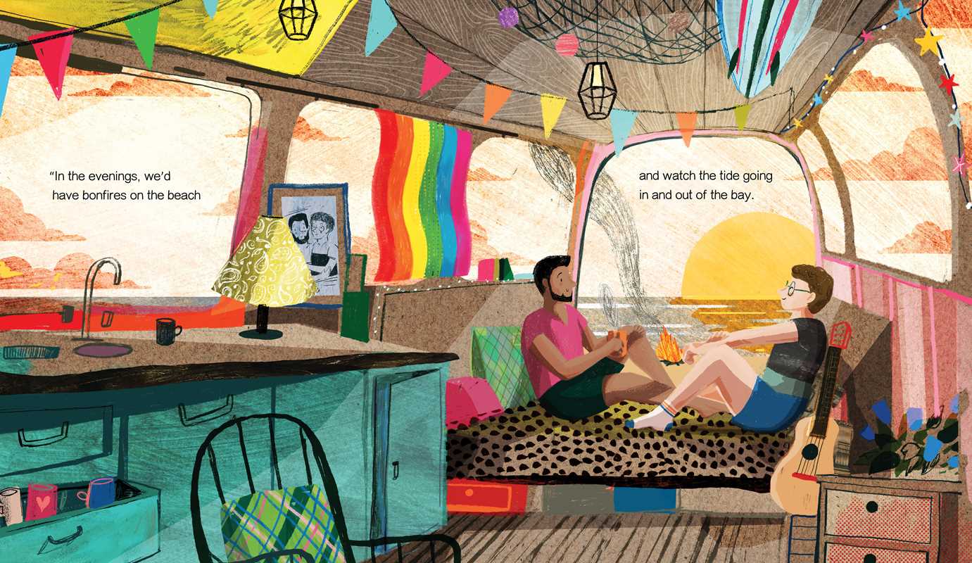 Grandad's Camper (A Grandad's Camper LGBTQ Pride Book for Kids in partnership with GLAAD) by Harry Woodgate