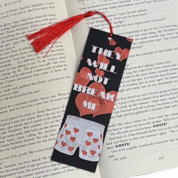Dungeon Crawler Carl "They Will Not Break Me" 3D Bookmark