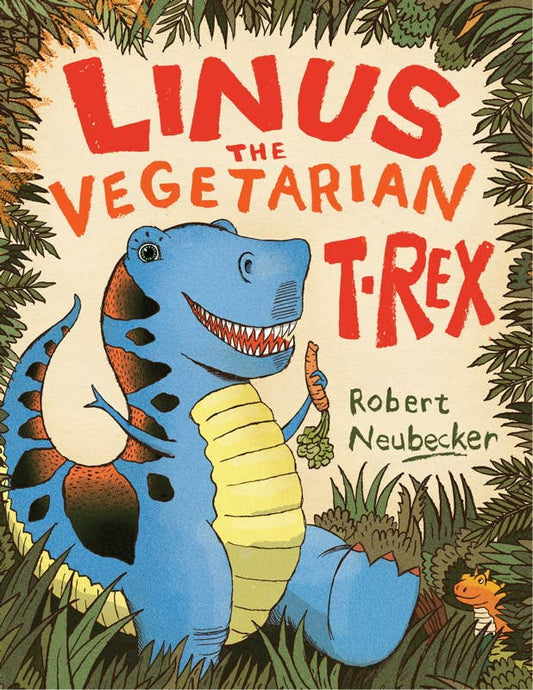 Linus the Vegetarian T. rex by Robert Neubecker