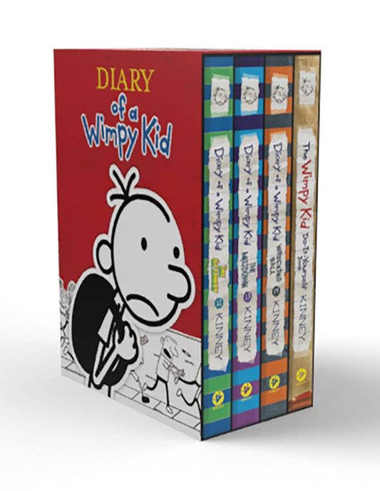 Diary of a Wimpy Kid Box of Books 12-14 Plus The Wimpy Kid