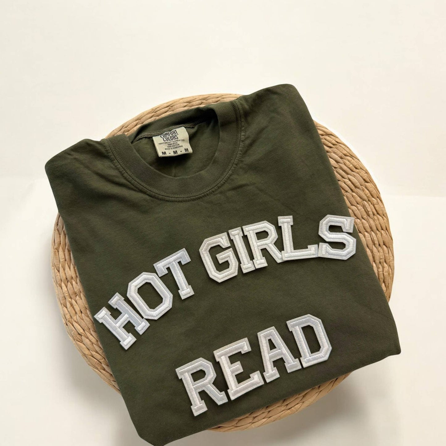 HOT GIRLS READ Comfort Colors Short Sleeve Shirt,Book Shirt