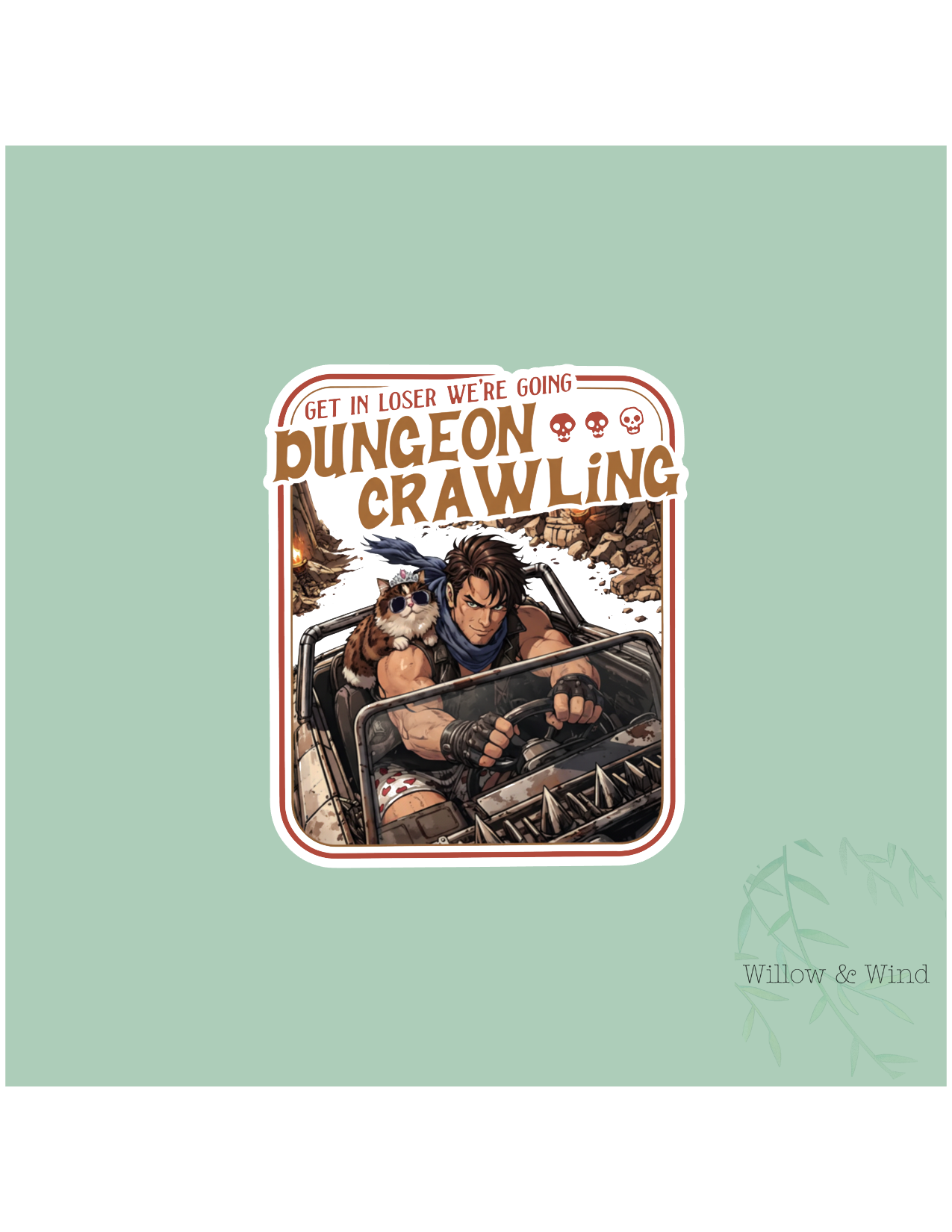We're Going Dungeon Crawling - Dungeon Crawler Carl Sticker