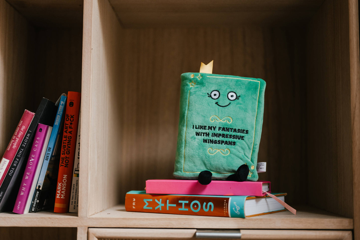 Fantasy Green Book Plush